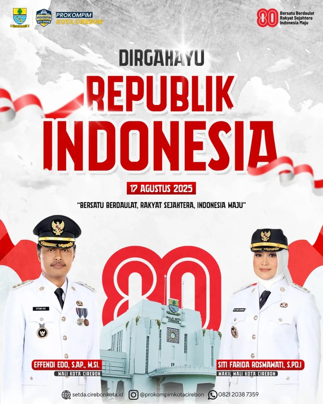 HUT RI 80 - Walikota Cirebon
